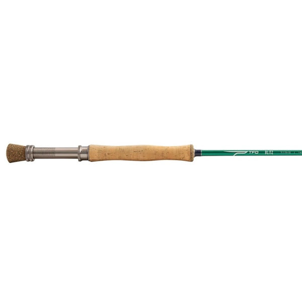 TFO Blitz Fly Fishing Rod "B" handle style on a white background.