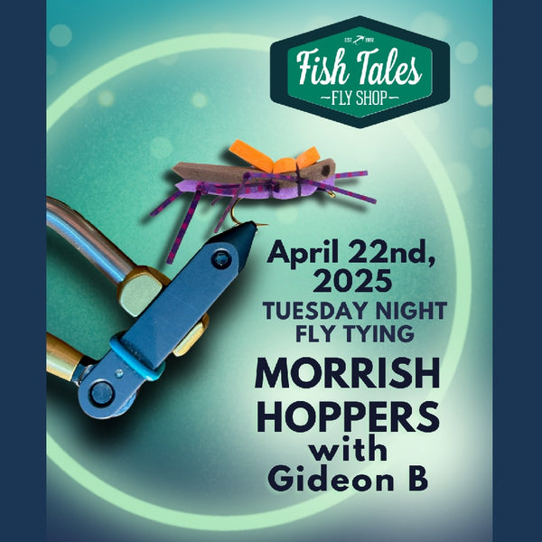 Fly Tying Tuesday - Morrish Hoppers With Gideon - April 22nd, 2025