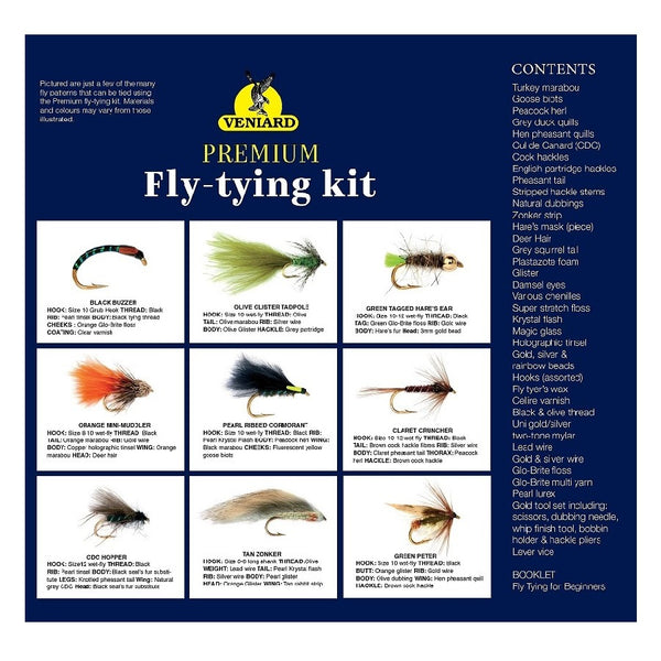 Veniard Premium Fly Tying Kit Anniversary Edition