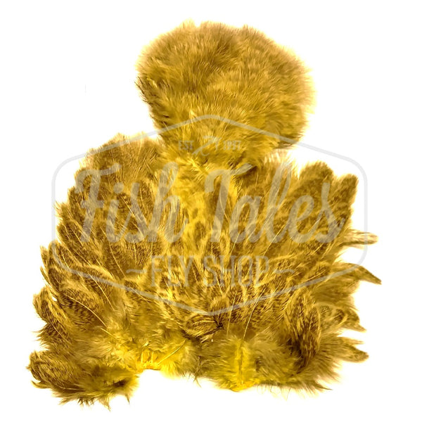 Whiting Farms Brahma Hen Soft Hackle Saddle With Chickabou Patch