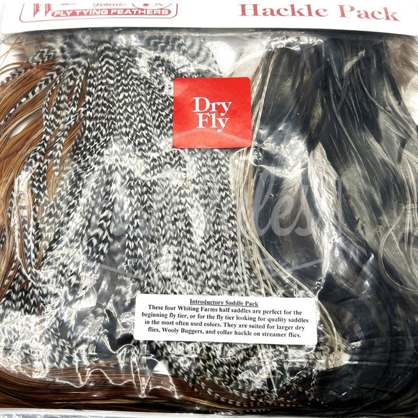 Whiting Farms Intro Pack Saddle Hackle