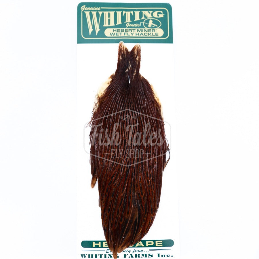 Whiting Farms Hebert Miner Hen Cape | Fly Tying Soft Hackle