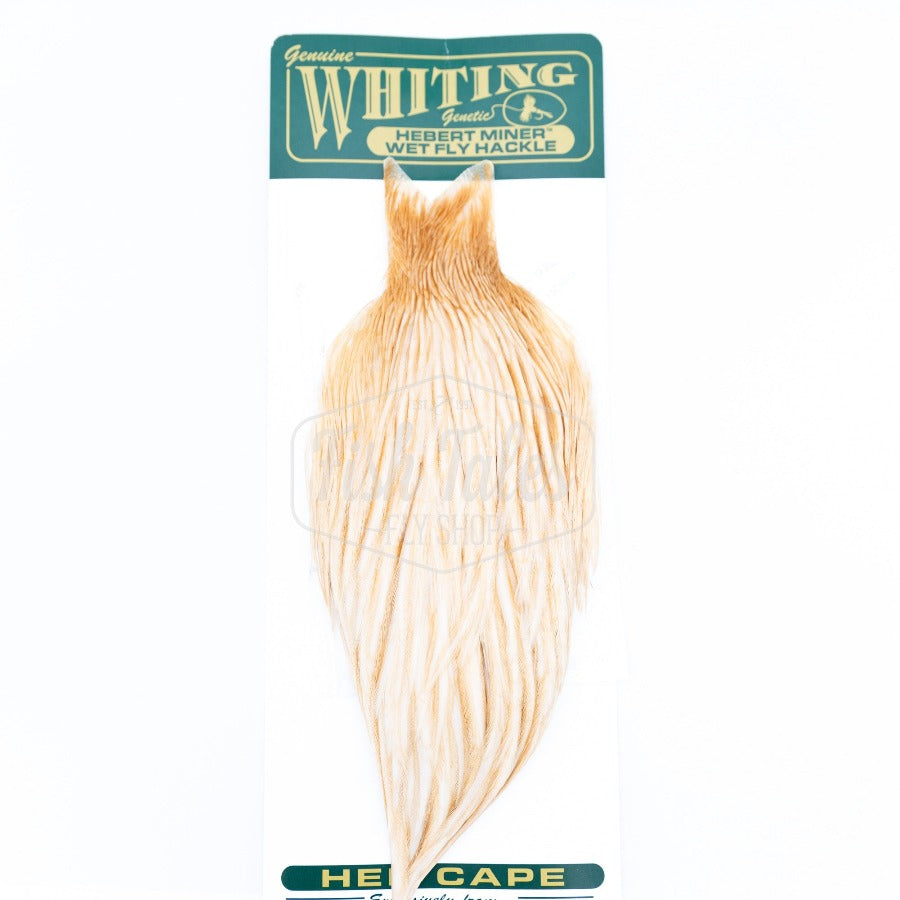 Whiting Farms Hebert Miner Hen Cape | Fly Tying Soft Hackle
