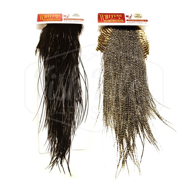 Whiting Farms Rooster Full Saddle - Midge Sizes