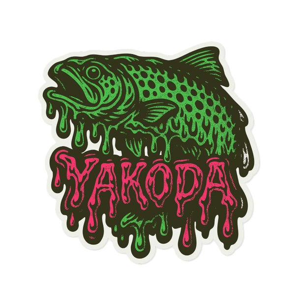 Yakoda Drippy Trout Sticker
