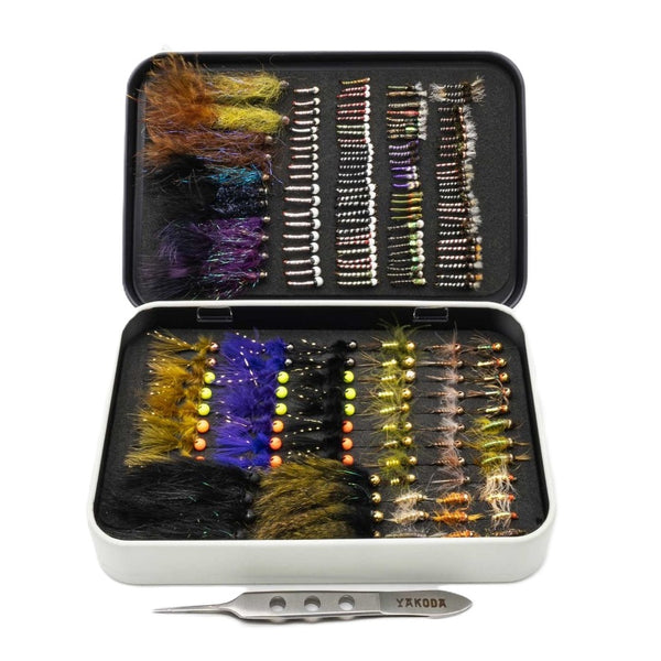 Yakoda Slim Tin Combo Foam with Tweezer