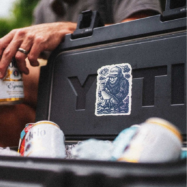 Yakoda Squatch and Release Sticker