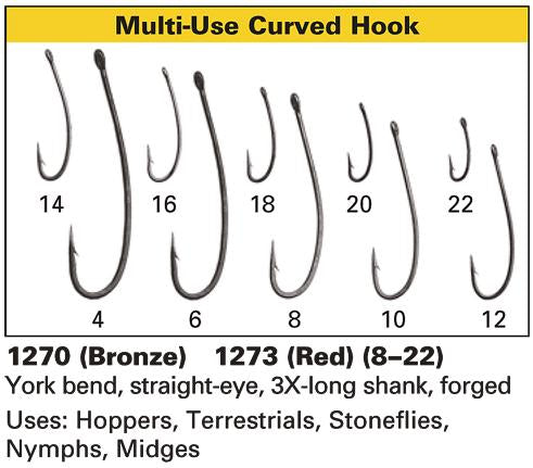 Daiichi 1270 - Multi Use Curved Hook