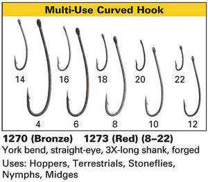 Daiichi 1130, Fine Wire Wide-Gap Scud Hook - On-Line Fly Tying Magazine and  Fly Tying Catalog
