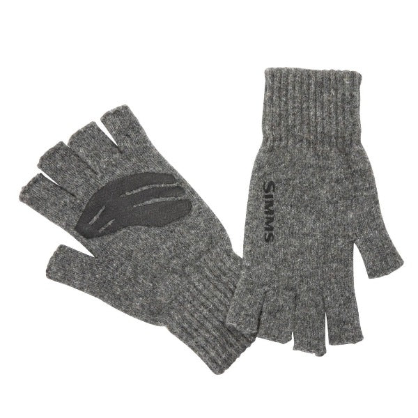 Simms Wool Half Finger Gloves