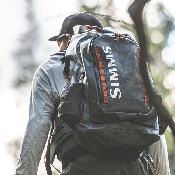 Simms G3 Guide Fishing Backpack 50L  Calgary's Friendliest Fly Shop – Fish  Tales Fly Shop