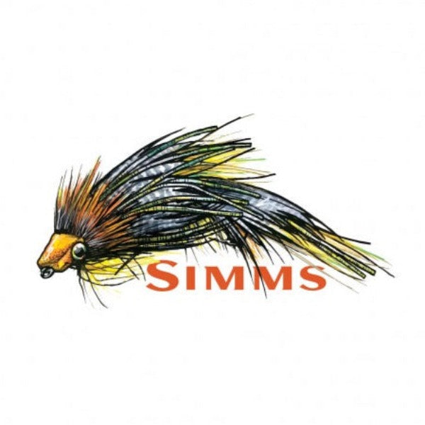 Simms Streamer Sticker