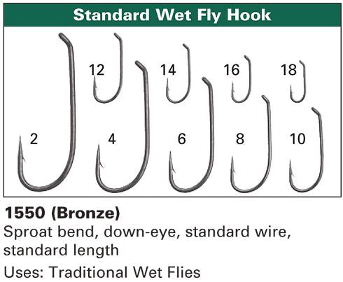 Daiichi 1550 - Standard Wet Fly Hook