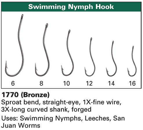 Daiichi 1770 - Swimming Nymph Hook