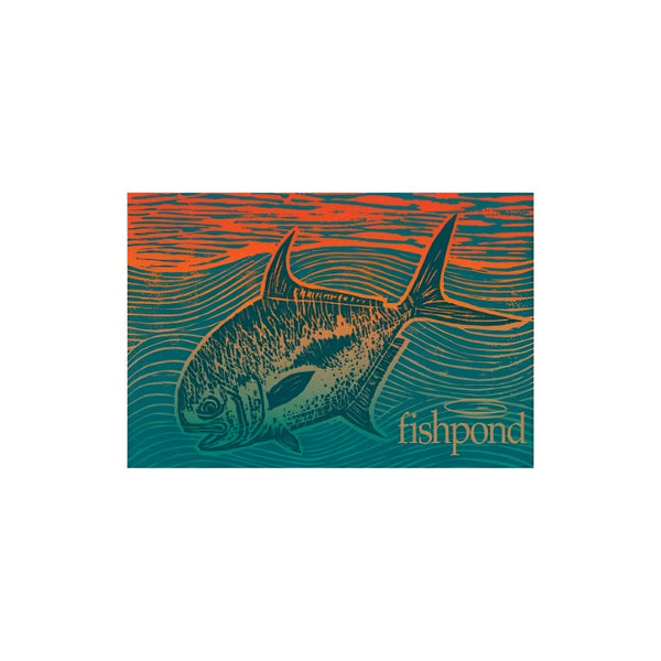 Fishpond Permit Paradise Sticker