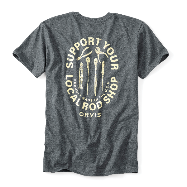 Orvis Men's Support Your Local Rod Shop Tee