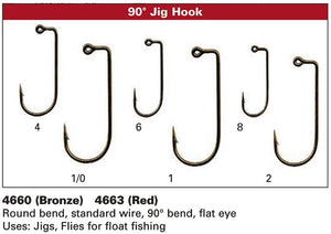 Daiichi 4647 Jig Hook Black Nickle 60 Degree Bend 