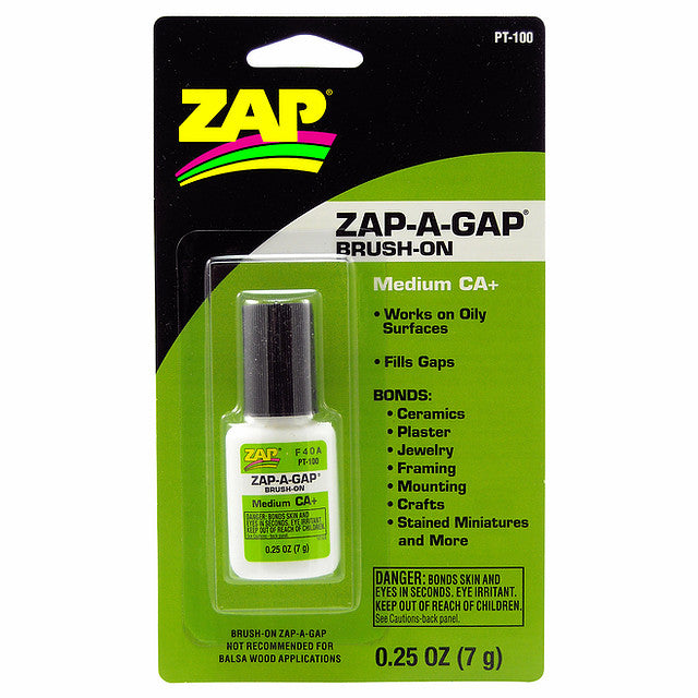 Zap A Gap Fishing Glue Brush On