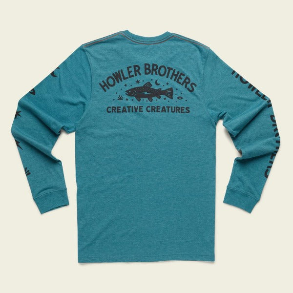 Howler Brothers Men's Creative Creatures Trout Longsleeve T-Shirt