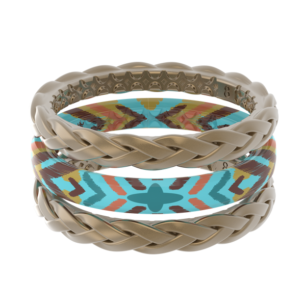 Groove Life Unbridled Katie Van Slyke Stackable Silicone Rings