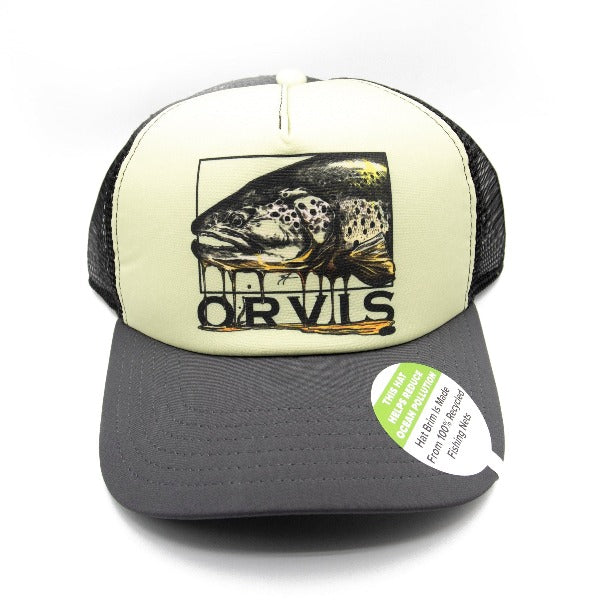 Orvis Dripping Trout Trucker Cap – Fish Tales Fly Shop