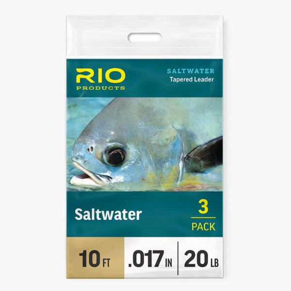 Rio Saltwater Leader 3-Pack
