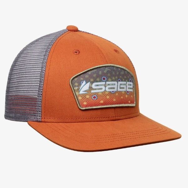Sage Fish Flank Patch Trucker Hat