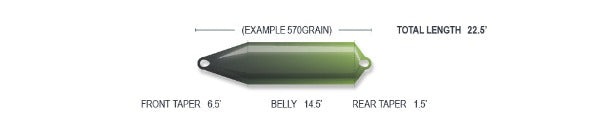 Airflo Skagit Compact F.I.S.T. Multi-Density Shooting Head