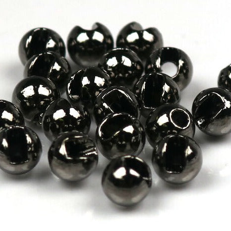 50 Unpainted Tungsten Teardrop Slotted Beads without Fishing Hook: 3 4 5 6  7 8mm