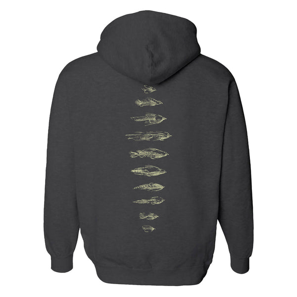 Rep Your Water Adult Streamer Spine Eco Hoody