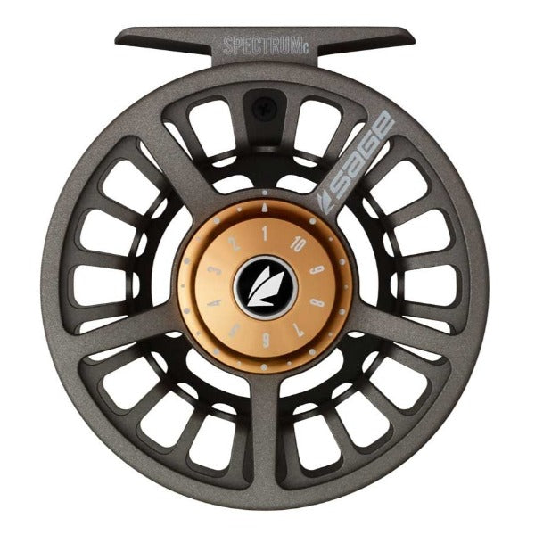  Sage Spectrum C Fly Fishing Reel, Multipurpose Fly Reel for  Freshwater and Saltwater, SCS Drag System, Black, 7/8 : Sports & Outdoors