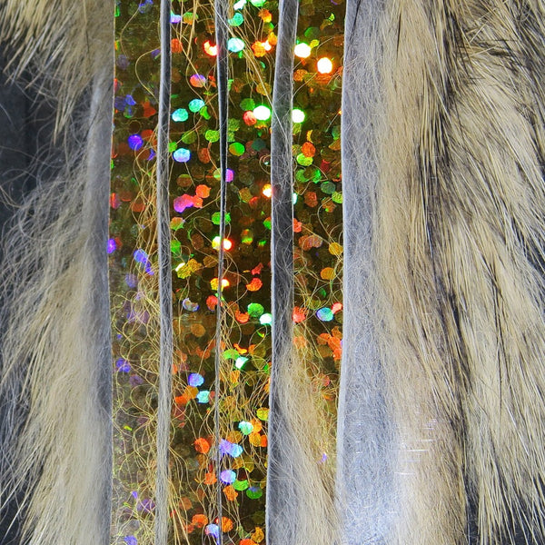 Hareline Bling Rabbit Strips