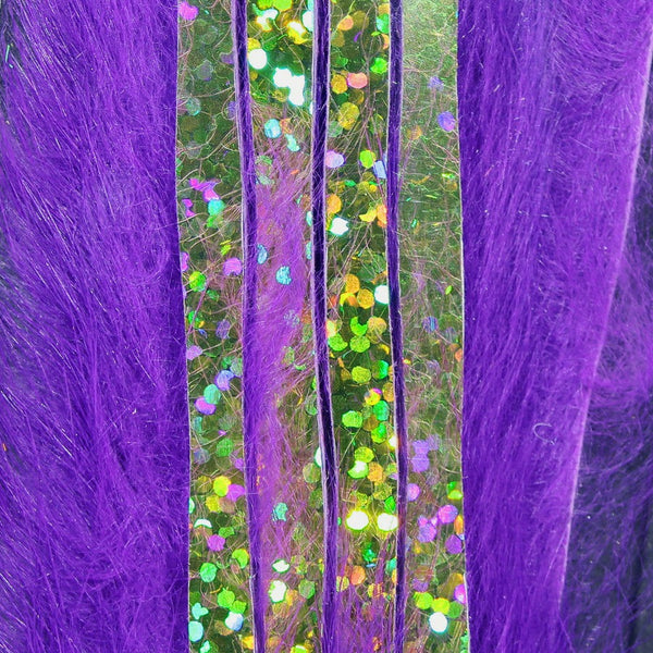 Hareline Magnum Bling Rabbit Strips