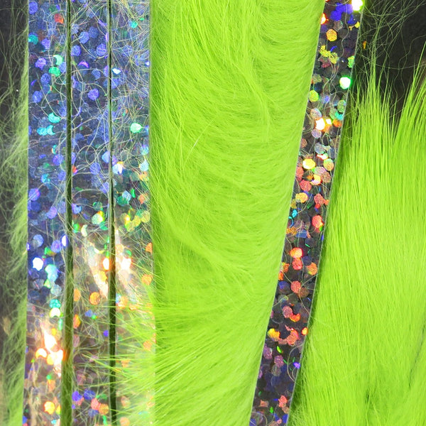 Hareline Magnum Bling Rabbit Strips