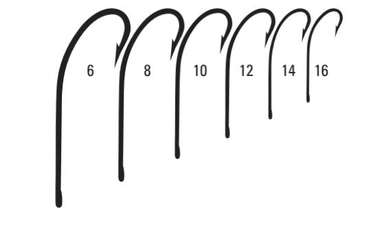 Mustad Heritage C53SAP Curved Nymph/Terrestrial Hook