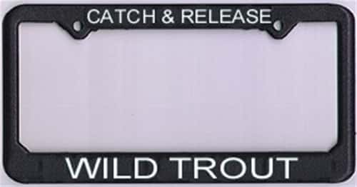 Fly Fishing Licence Plate Holder
