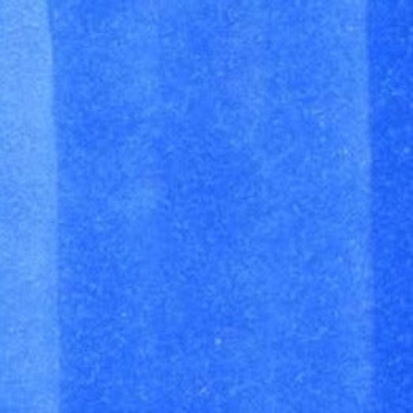 Copic Sketch Marker closeup of color gradients in color fluorescent blue.
