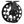 A black Echo Shadow Click Reel with a large arbor spool design for fast line pickup and a clicker drag system, over a white background.