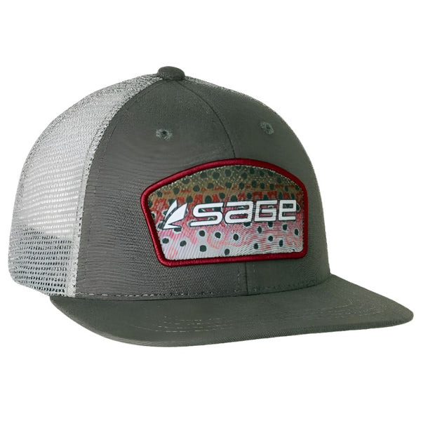 Sage Fish Flank Patch Trucker Hat