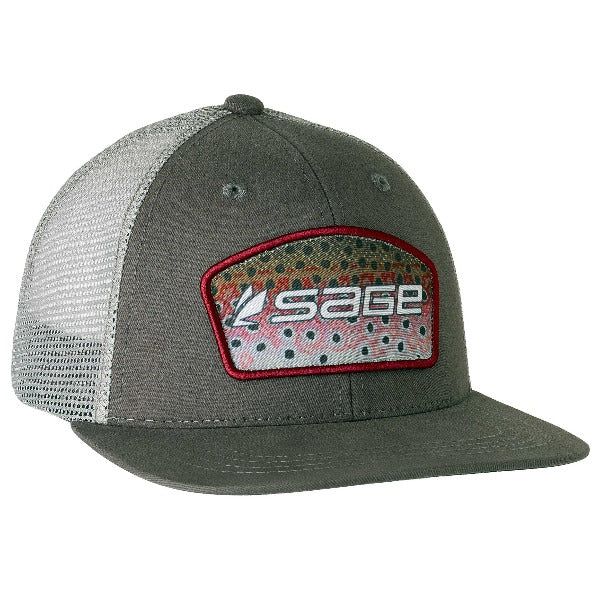 Sage Fish Flank Patch Trucker Hat | Fly Fishing Hats and Apparel