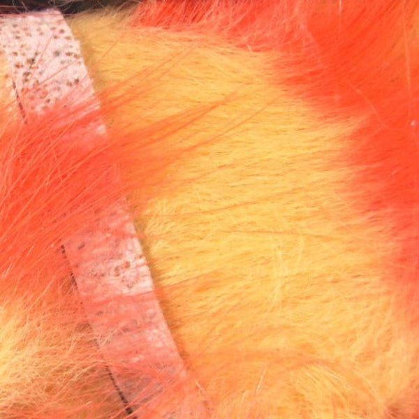 Hareline Two-Tone Crosscut Rabbit Flesh Strips