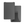 Front and back view of the groove life gunmetal grey groove wallet overlapped on a white background.