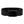A single black groove life low profile belt with a brushed black buckle on a white background.