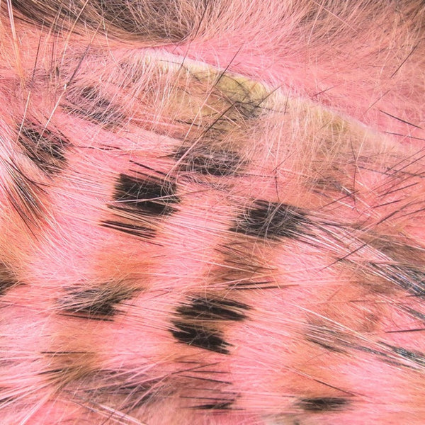 Hareline Black Barred Rabbit Strips