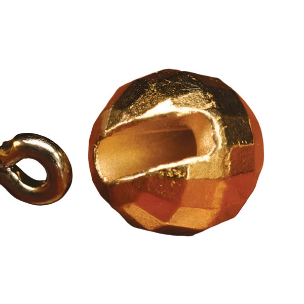 Hareline Faceted Slotted Tungsten Beads