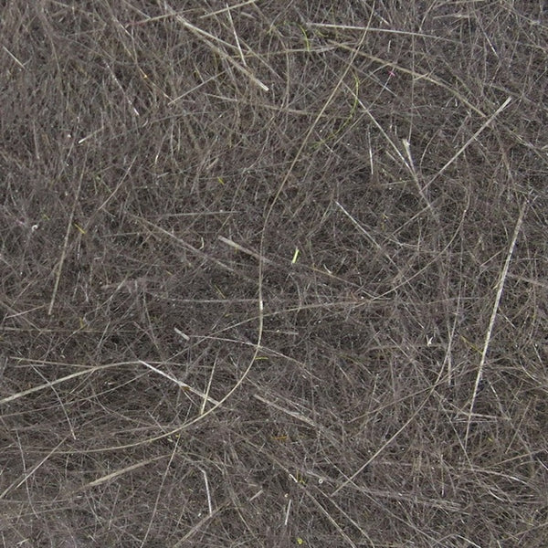 close up loose hareline dubbin rabbit hair dubbing dark dun