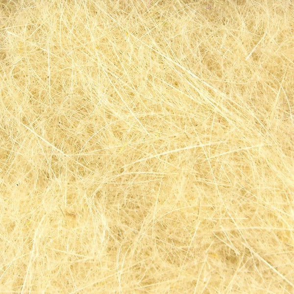 close up loose hareline dubbin rabbit hair dubbing light cahill