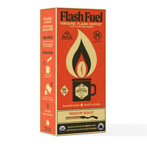 Calgary Heritage Roasting Company Flash Fuel Organic Instant Coffee