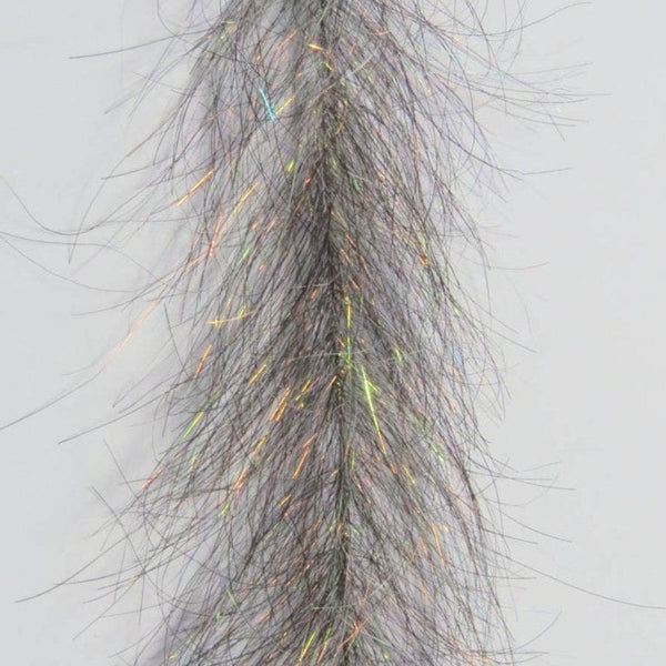 Close-up of brown Just Add H2O Frenzy Fly Fiber Brush.