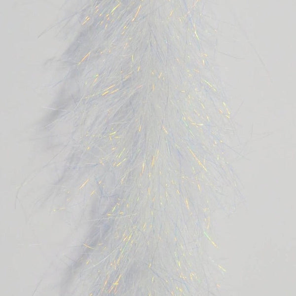 Close-up of white Just Add H2O Frenzy Fly Fiber Brush.